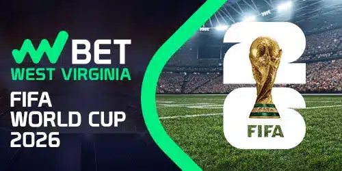 Fifa World Cup 2026 banner for West Virginia Bet